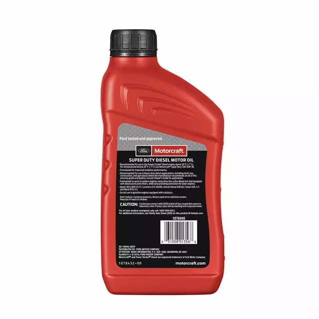 Motorolje 15W-40 Motorcraft Synthetic Blend Super Duty Diesel │ Ford WSS-M2C171-F1 - 1L Image 3