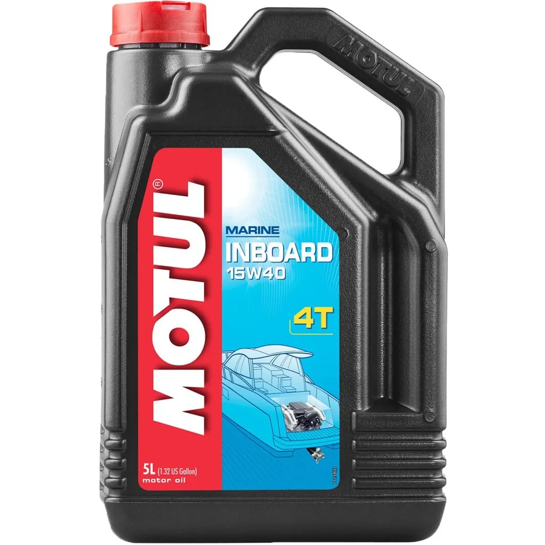 Motorolje 15W-40 Motul Inboard 4T │ Mineral Motor Oil - 5L Image 1