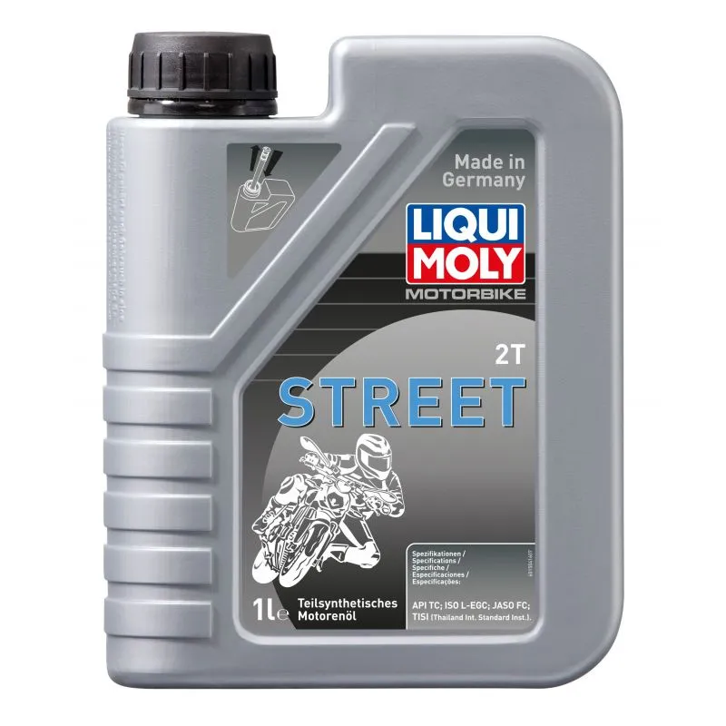 Motorolje 2-takt Liqui Moly Motorbike 2T Street │ API TC - 1L
