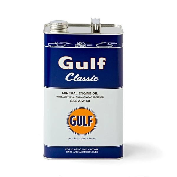 Motorolje 20W-50 Gulf Classic Oldtimer │ Mineral Engine Oil With Extra Zinc Additives - 5L Image 4