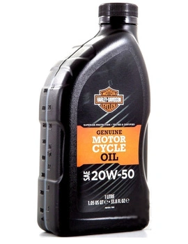 Motorolje 20W-50 Harley-Davidson H-D 360 V-Twin │ Genuine® Motorcycle Oil - 1L Image 1