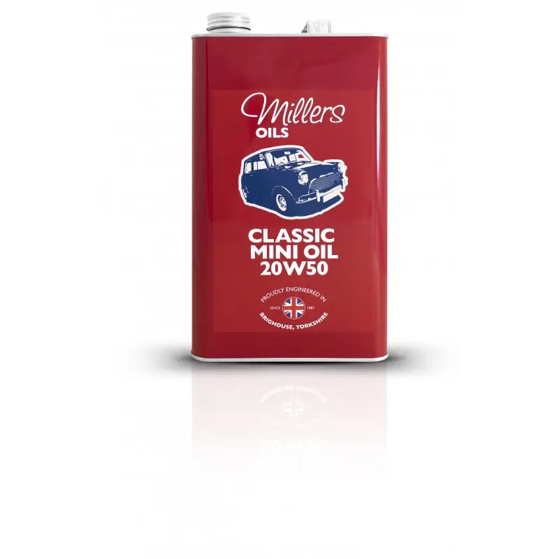 Motorolje 20W-50 Millers Classic Mini | for Mini Veteranbiler - 5L Image 1