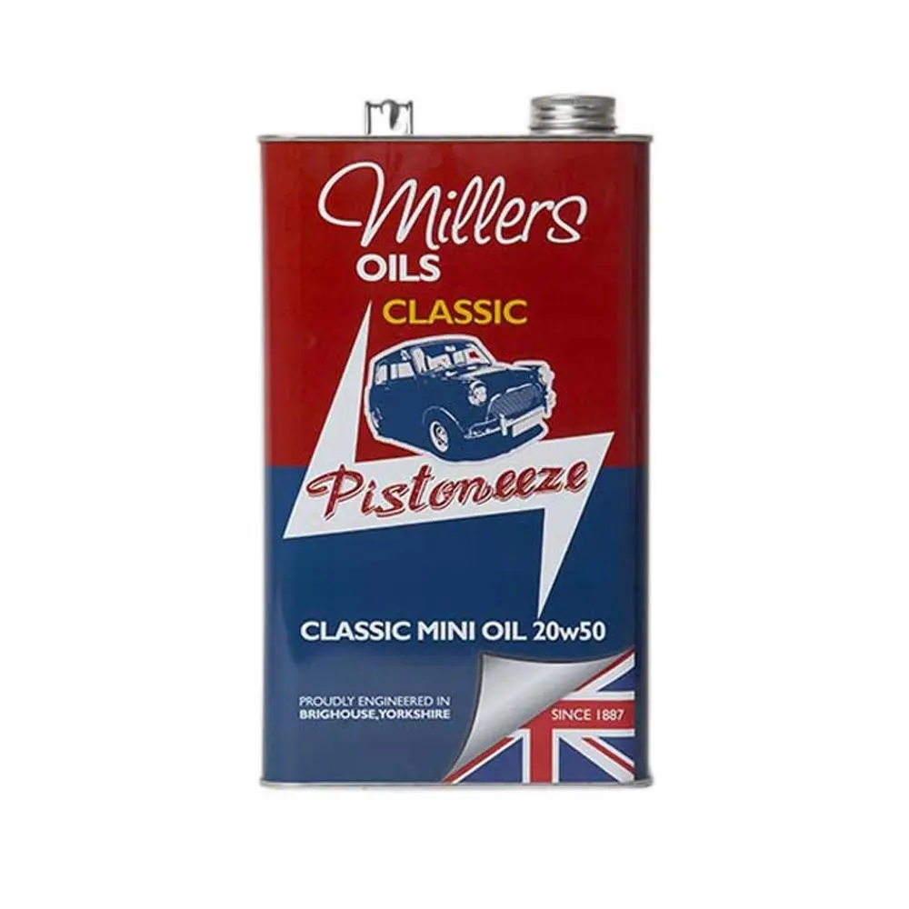 Motorolje 20W-50 Millers Classic Mini | for Mini Veteranbiler - 5L Image 2