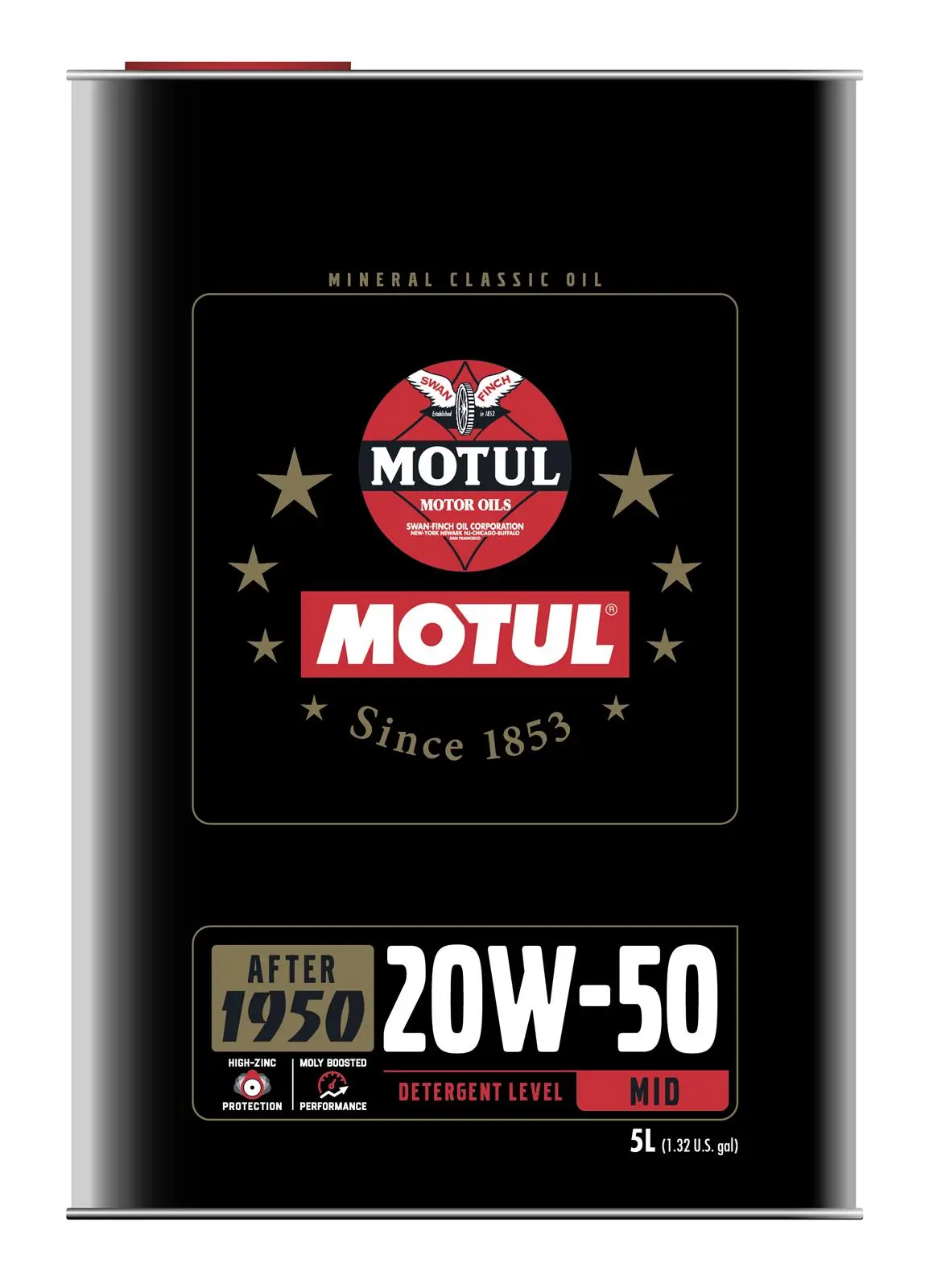 Motorolje 20W-50 Motul Classic Oil - 5L Image 1