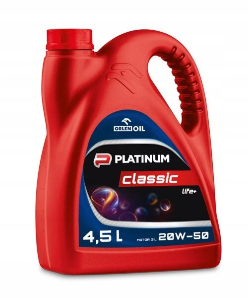 Motorolje 20W-50 Orlen Classic Life+ │ Mineral Engine Oil - 4,5L