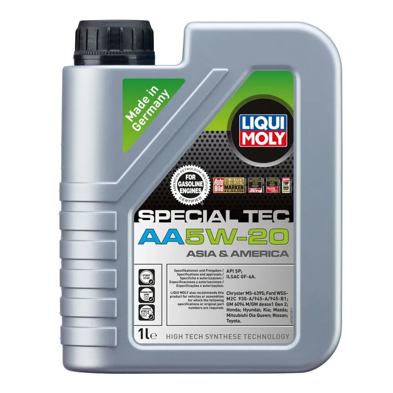 Motorolje 5W-20 Liqui Moly Special Tec AA │ dexos1 / ILSAC GF-7A - 1L
