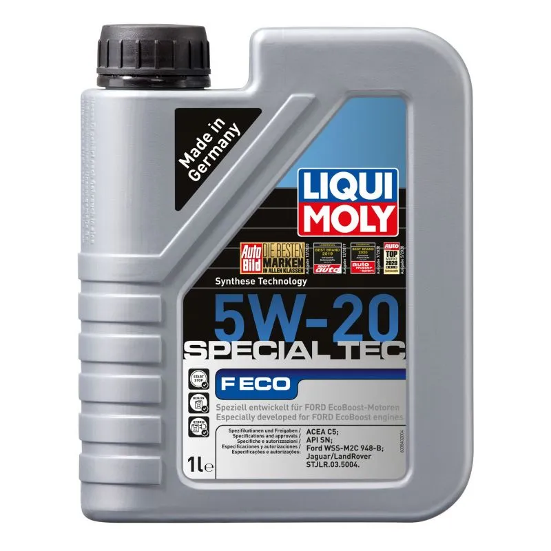 Motorolje 5W-20 Liqui Moly Special Tec F Eco │ ACEA C5 / Ford WSS-M2C 948-B - 1L
