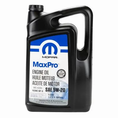 Motorolje 5W-20 Mopar MaxPro │ MS-6395 Chrysler Dodge Jeep RAM - 5L