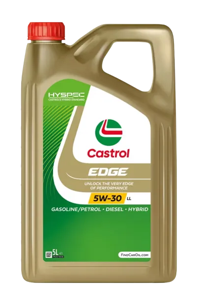Motorolje 5W-30 Castrol Edge LL LongLife │ Professional Titanium Longlife Engine Oil - 5L Image 1