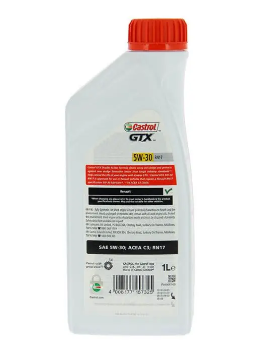 Motorolje 5W-30 Castrol GTX RN17 - 1L – bilde 3