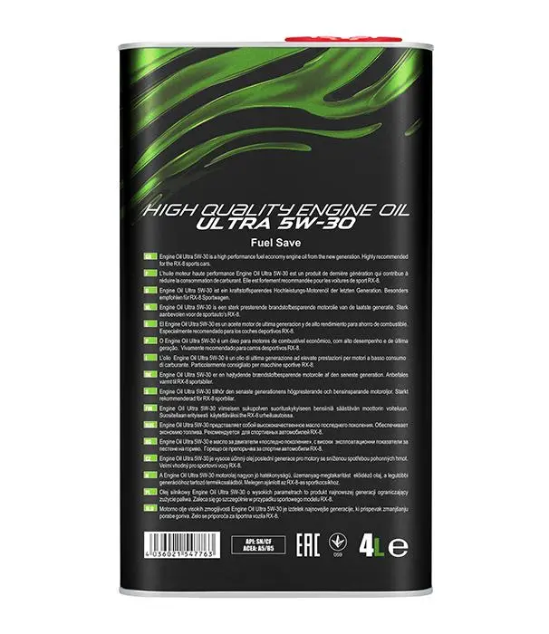 Motorolje 5W-30 Fanfaro Mazda Ultra A5 / B5 │ Special Engine OIl Fuel Save - 4L – bilde 3