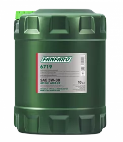 Motorolje 5W-30 Fanfaro VW DPF 504.00/507.00 / BMW LL-04 │ Fully Synthetic Premium Engine Oil - 10L