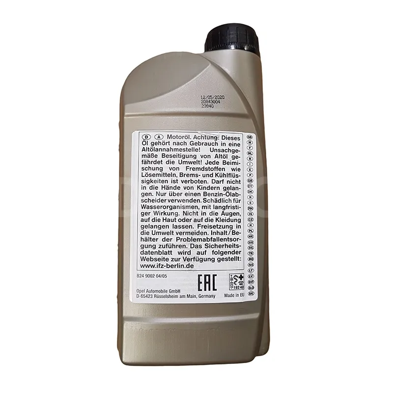 Motorolje 5W-30 GM Dexos2 LongLife C3 │ Genuine® General Motors Engine Oil - 1L – bilde 3