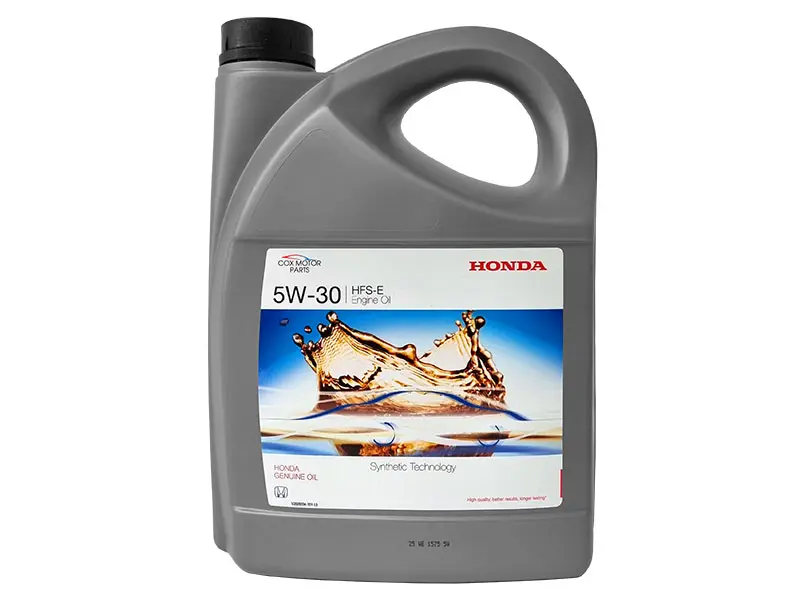 Motorolje 5W-30 Honda HFS-E  │ Genuine® Fully Synthetic Engine Oil - 4L Image 1