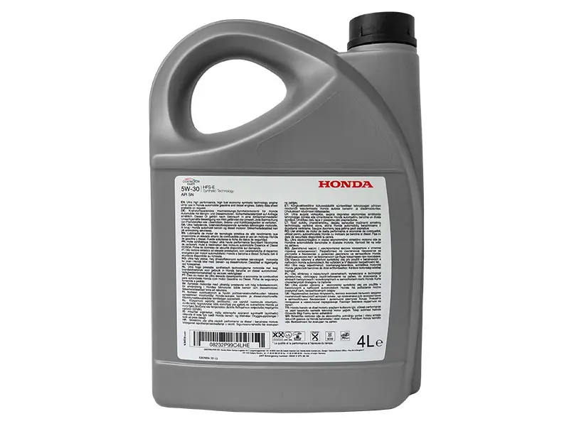 Motorolje 5W-30 Honda HFS-E  │ Genuine® Fully Synthetic Engine Oil - 4L Image 4