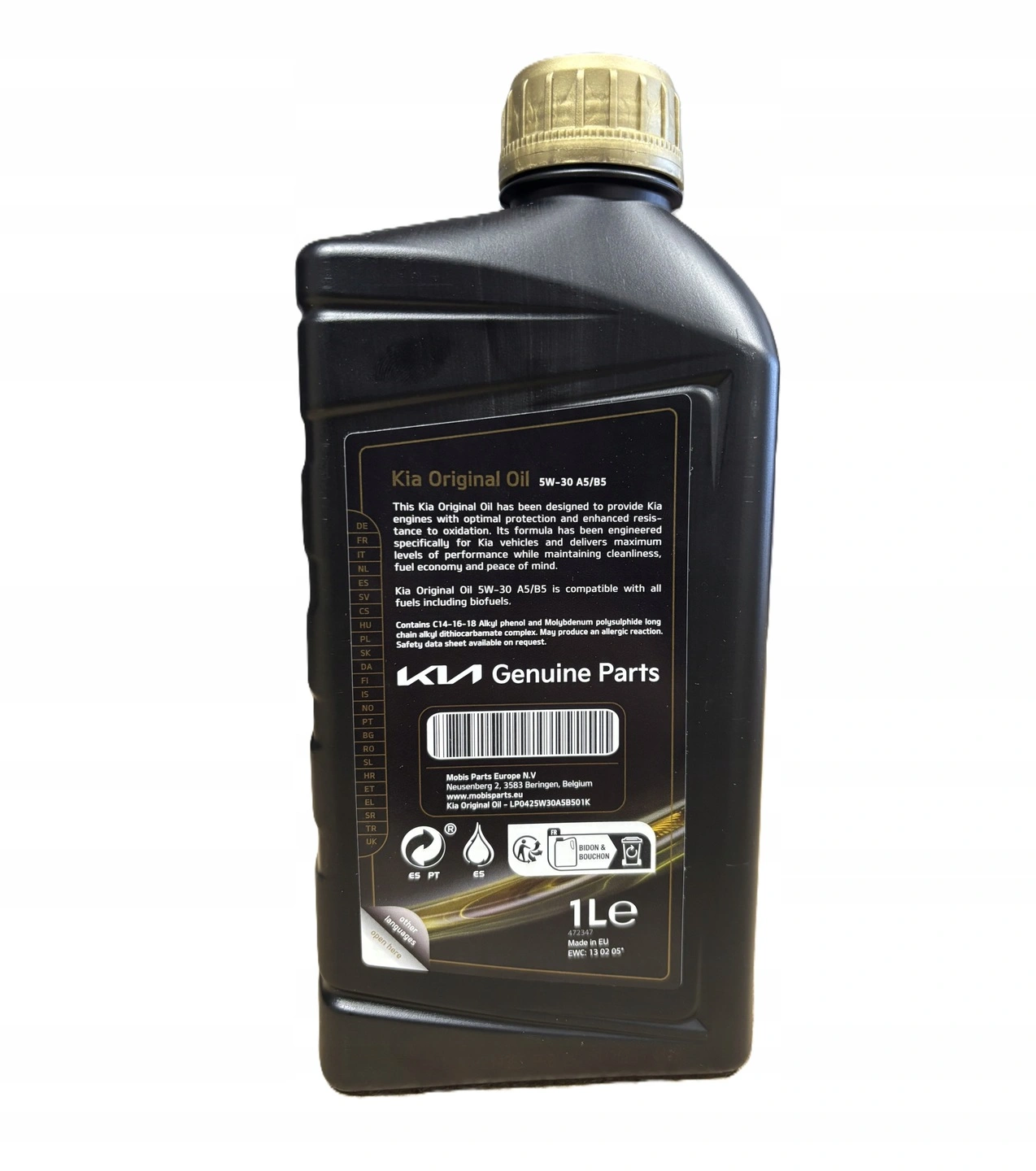 Motorolje 5W-30 Kia A5/B5 │ Genuine®  Engine Oil - 1L – bilde 3