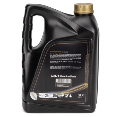 Motorolje 5W-30 Kia A5/B5 │ Genuine®  Engine Oil - 5L – bilde 3