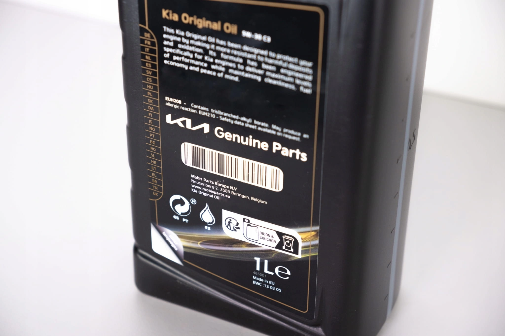 Motorolje 5W-30 Kia C3 │ Genuine®  Engine Oil - 1L – bilde 3