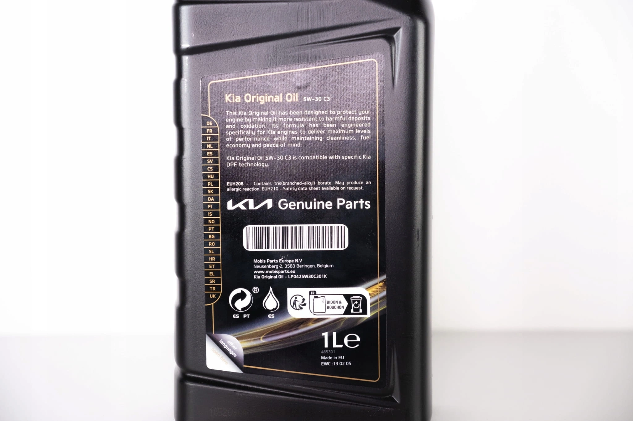 Motorolje 5W-30 Kia C3 │ Genuine®  Engine Oil - 1L – bilde 4