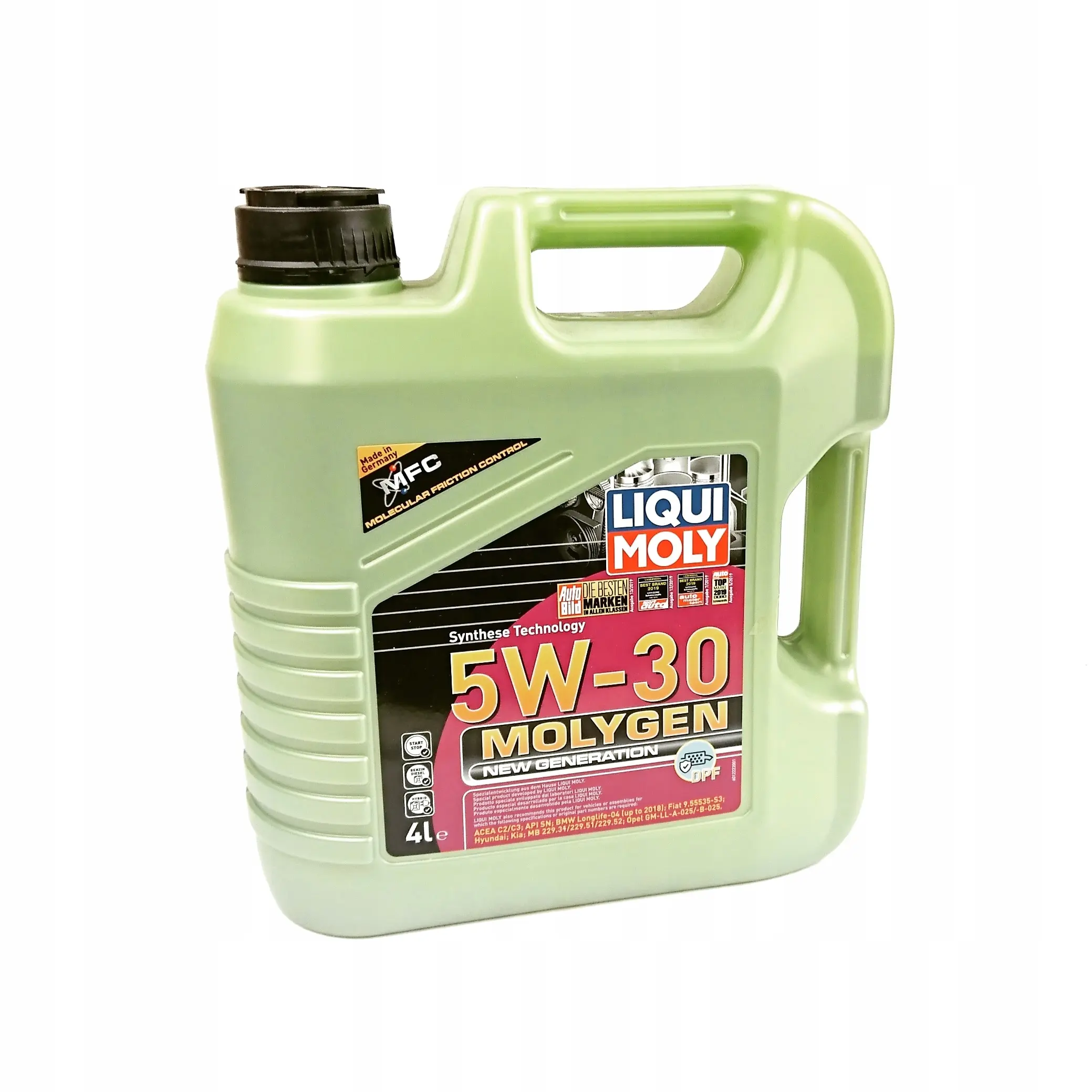 Motorolje 5W-30 Liqui Moly Molygen New Generation - 4L – bilde 2