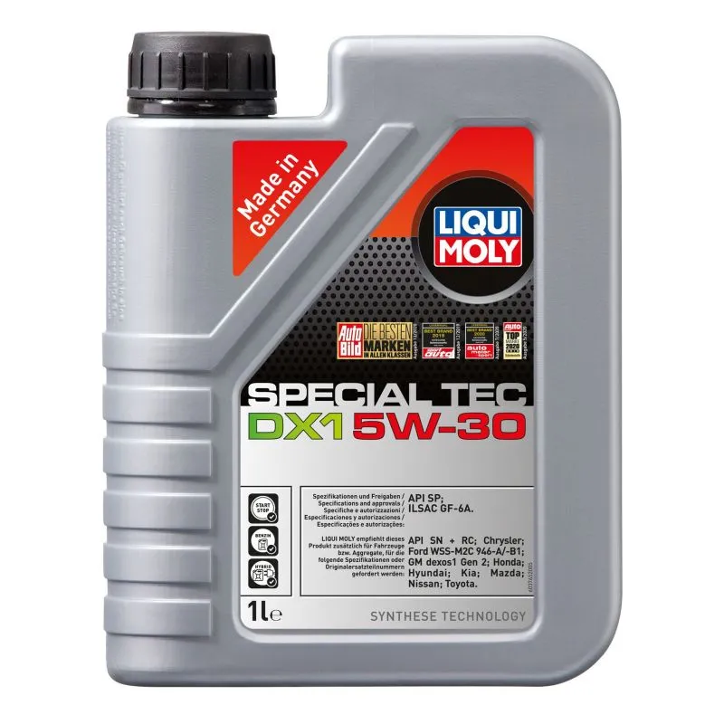 Motorolje 5W-30 Liqui Moly Special Tec DX1 │ dexos1 / ILSAC GF-7A - 5L
