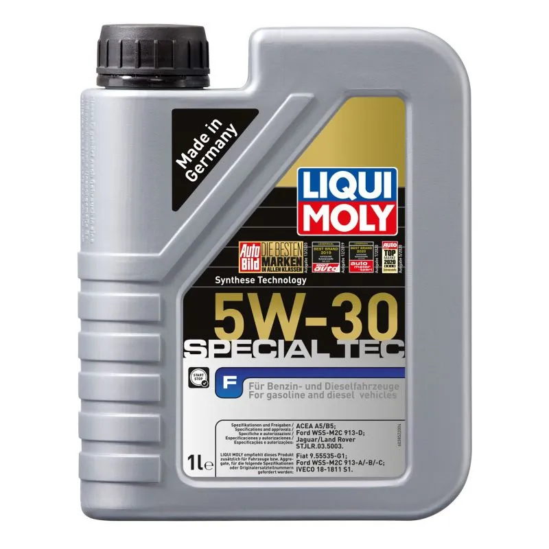 Motorolje 5W-30 Liqui Moly Special Tec F │ Ford WSS-M2C 913-D / ACEA A5/B5 - 1L