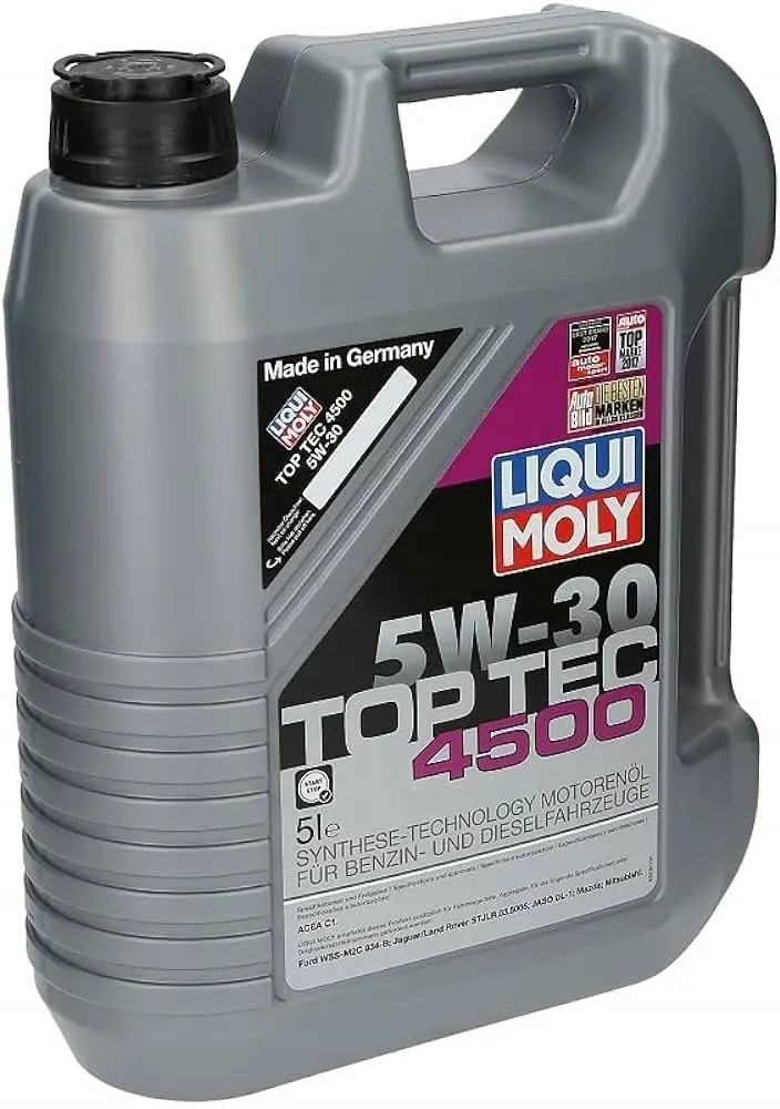 Motorolje 5W-30 Liqui Moly Top Tec 4500 C1 | Jaguar Land Rover - 5L – bilde 2
