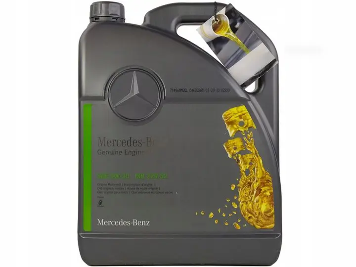 Motorolje 5W-30 Mercedes-Benz 229.52  │ Genuine® Synthetic Service Engine Oil - 7L Image 4