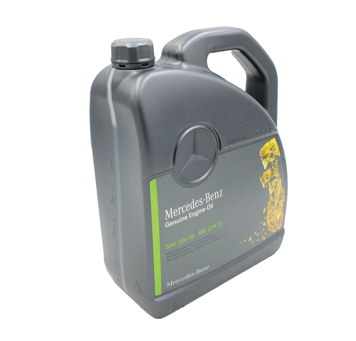 Motorolje 5W-30 Mercedes-Benz MB 229.51 │ Genuine® Daimler AG Engine Oil - 5L – bilde 2