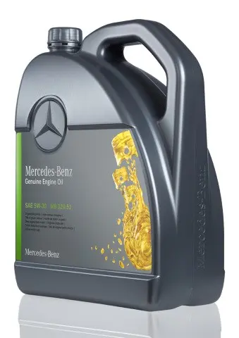 Motorolje 5W-30 Mercedes-Benz MB 229.52 DPF C3 │ Genuine® Synthetic Service Engine Oil - 5L Image 2