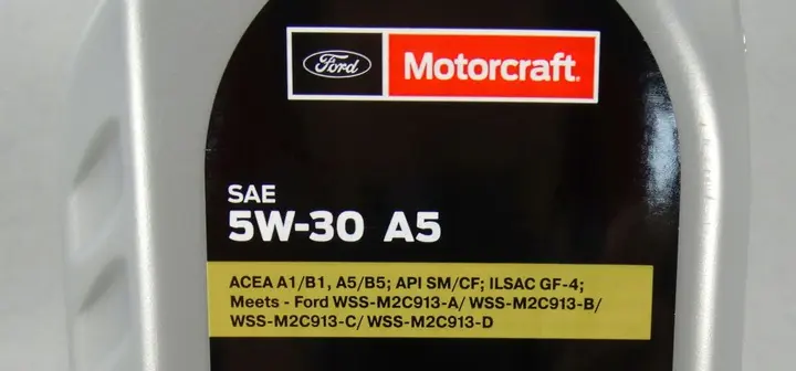 Motorolje 5W-30 Motorcraft Ford Formula F A5 - 1L – bilde 3