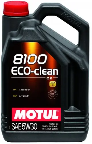 Motorolje 5W-30 Motul 8100 Eco-Clean C2 -5L Image 1