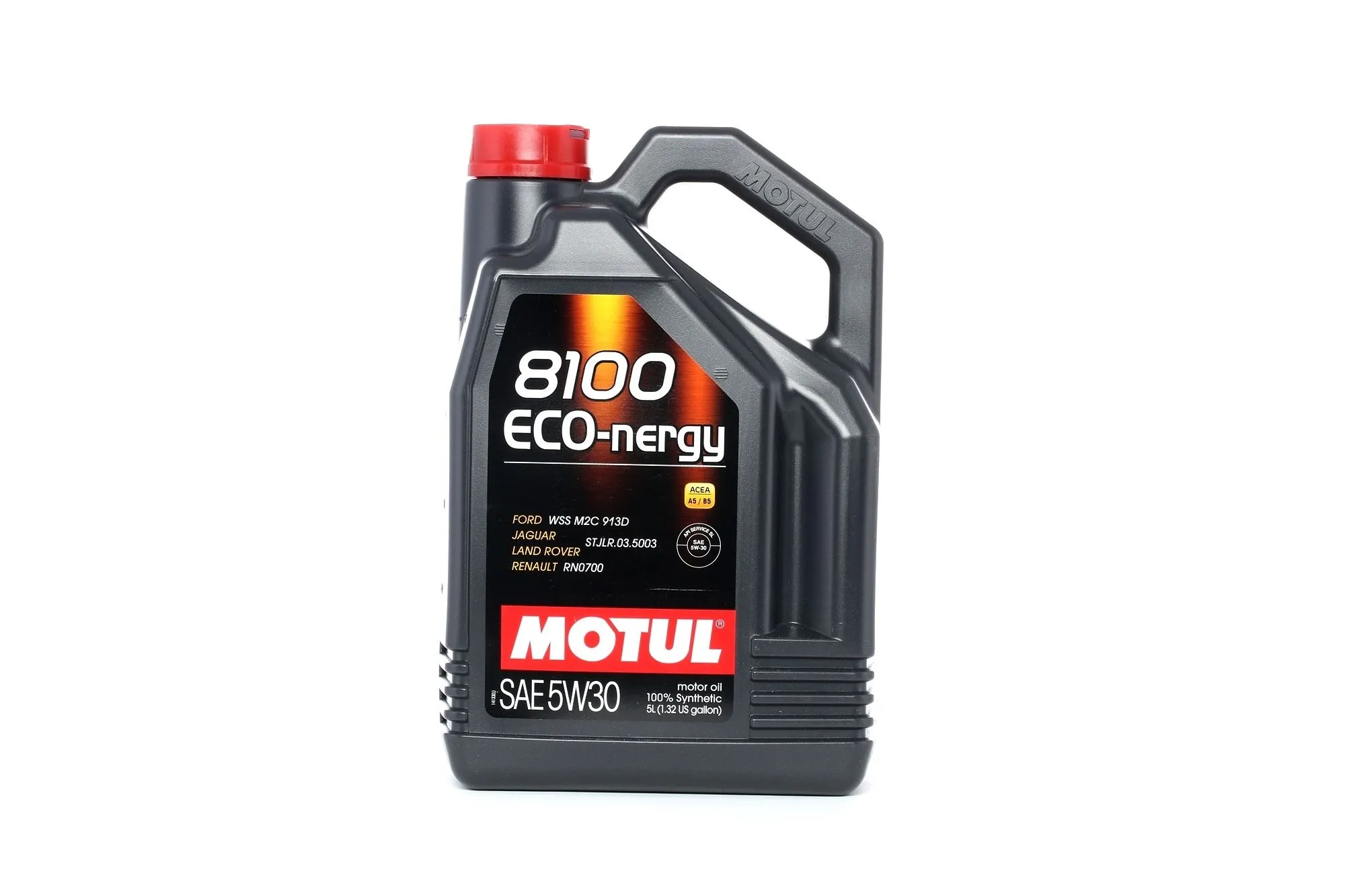 Motorolje 5W-30 Motul 8100 Eco-Nergy A5 / B5 │ Fully Synthetic Engine Motor Oil  - 5L Image 1