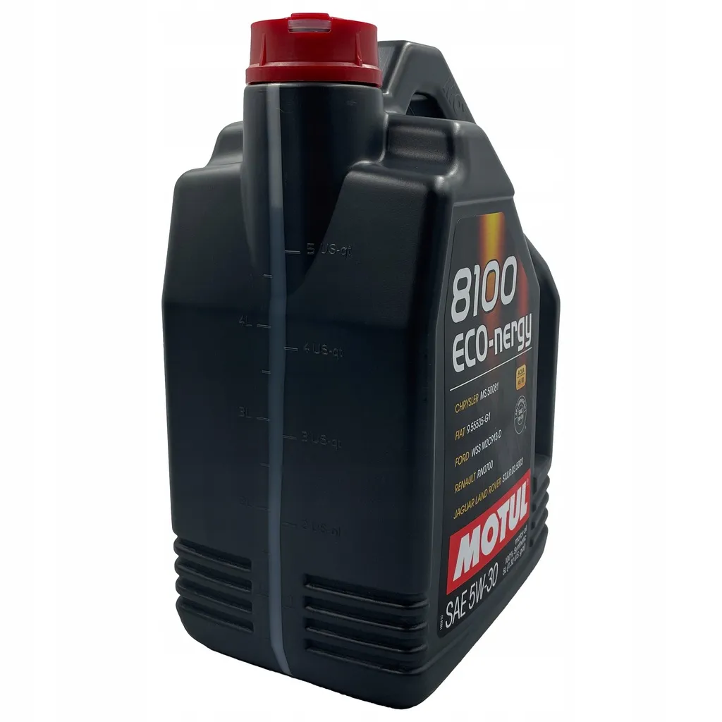 Motorolje 5W-30 Motul 8100 Eco-Nergy A5 / B5 │ Fully Synthetic Engine Motor Oil  - 5L Image 2