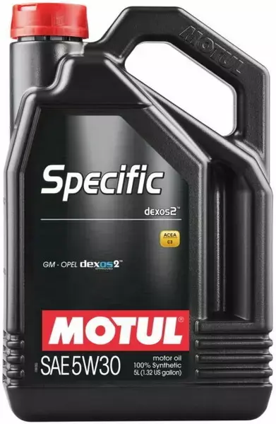 Motorolje 5W-30 Motul Specific DEXOS2 C3 - 5L Image 2