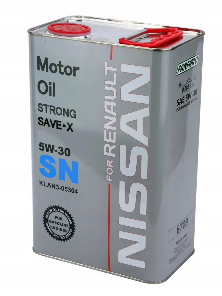 Motorolje 5W-30 Nissan Save X Strong SN Fanfaro - 4L – bilde 4