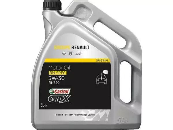 Motorolje 5W-30 Renault RN720 GTX C4 │ Genuine® Fully synthetic Engine Oil - 5L