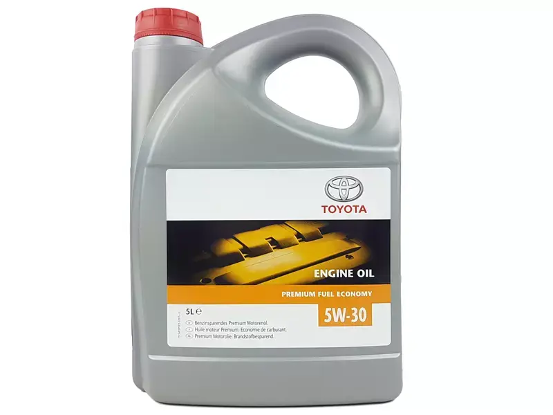 Motorolje 5W-30 Toyota Premium Fuel Economy C2 │ Genuine® Synthetic Engine Oil - 5L Image 1