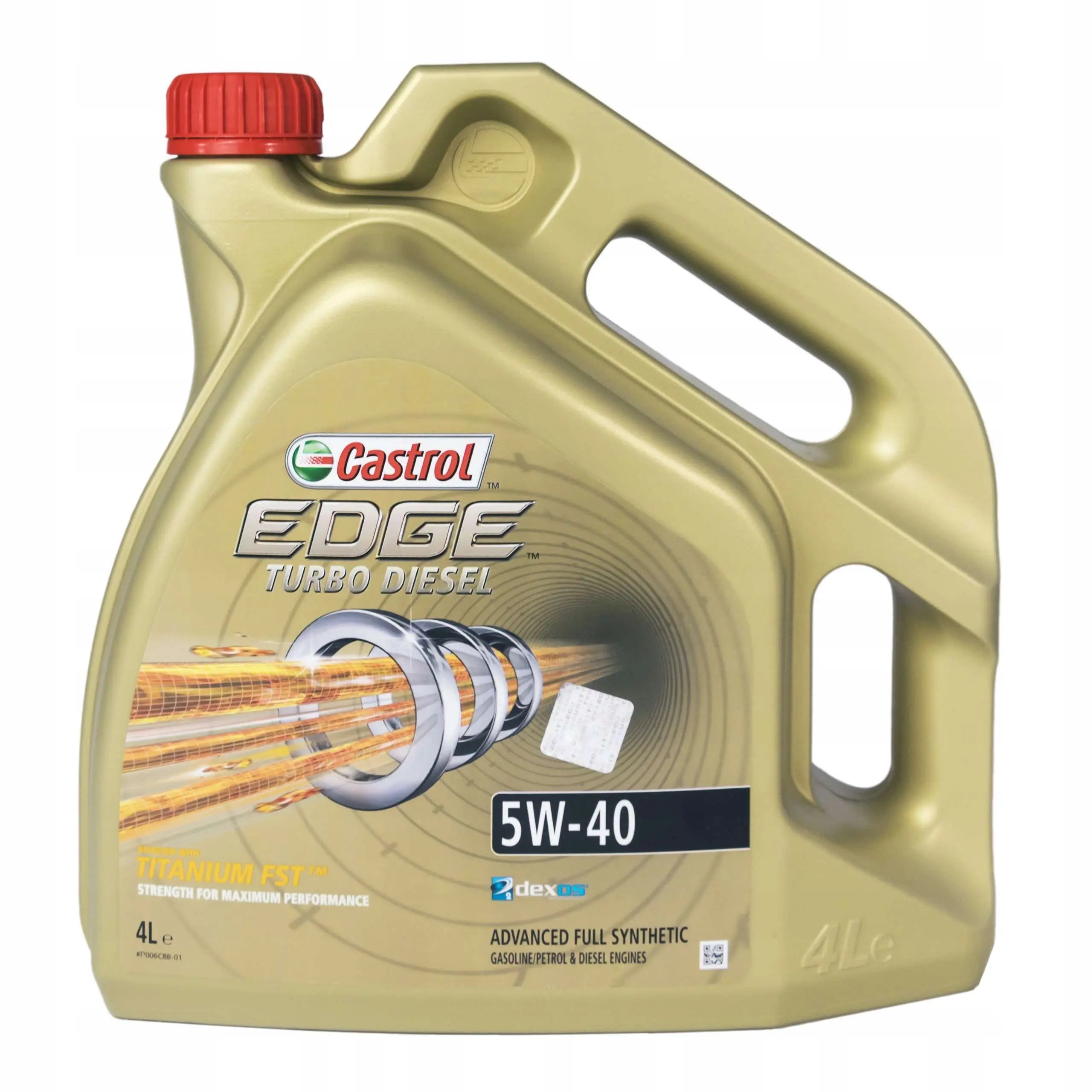 Motorolje 5W-40 Castrol Edge Turbo Diesel Titanium FST™ C3 - 4L Image 2