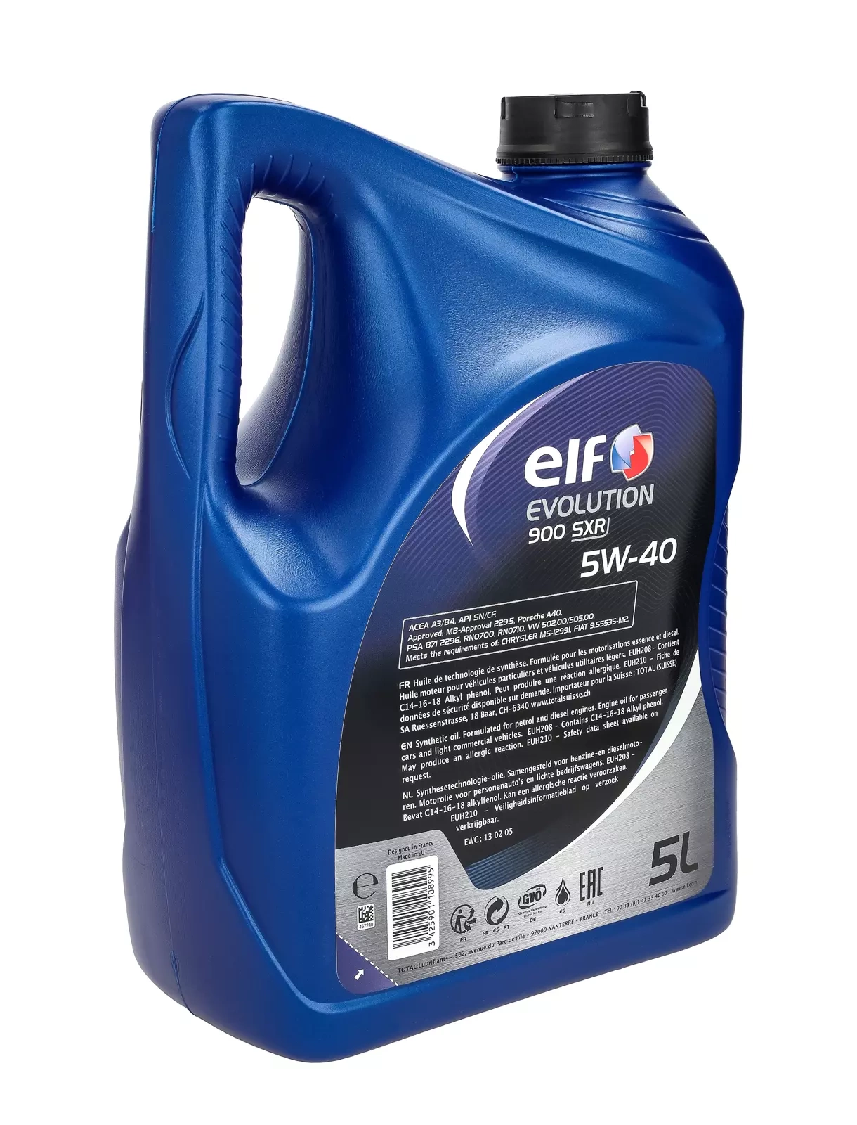 Motorolje 5W-40 ELF Evolution 900 SXR - 5L – bilde 3