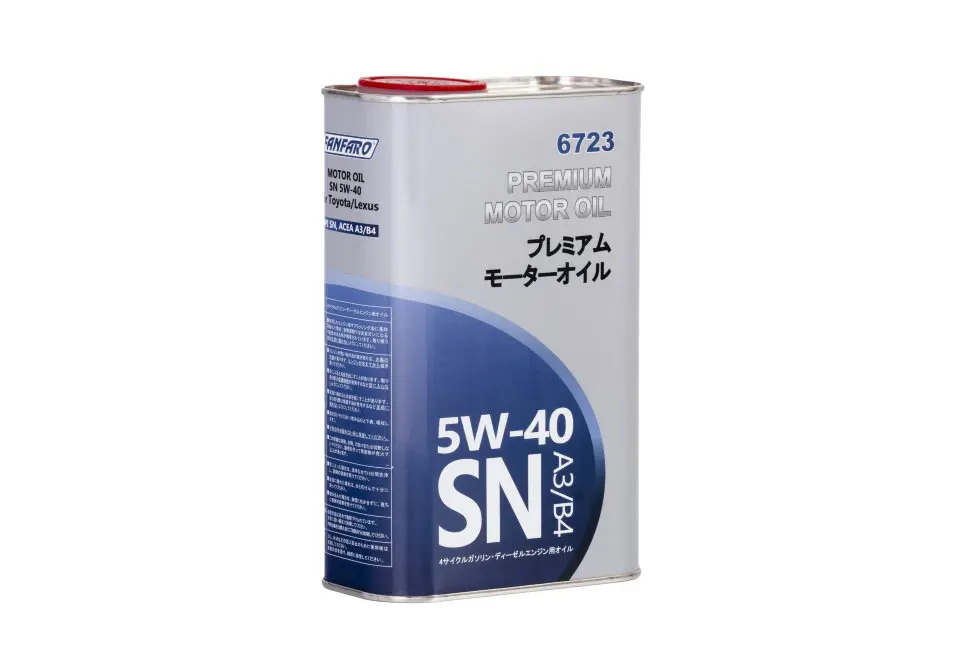 Motorolje 5W-40 Fanfaro Toyota / Lexus A3 / B4 │ Premium Motor Oil - 4L – bilde 2
