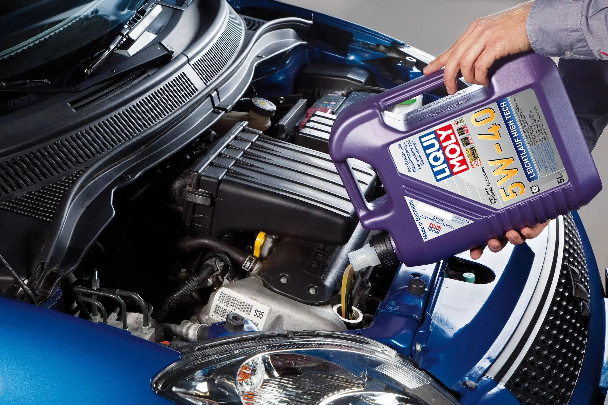 Motorolje 5W-40 Liqui Moly Leichtlauf High Tech - 5L – bilde 6