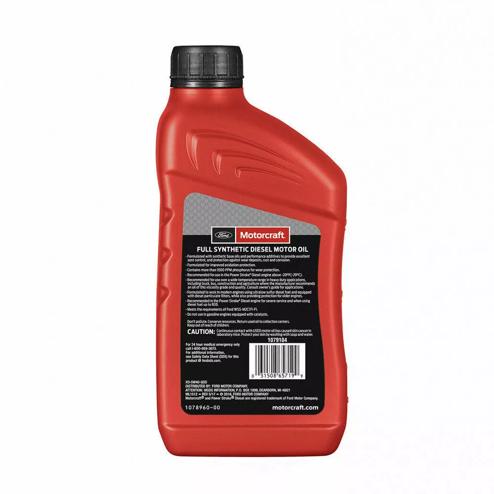 Motorolje 5W-40 Motorcraft® Super Duty Formula │ Full Synthetic Diesel Motor Oil - 0,946L Image 3