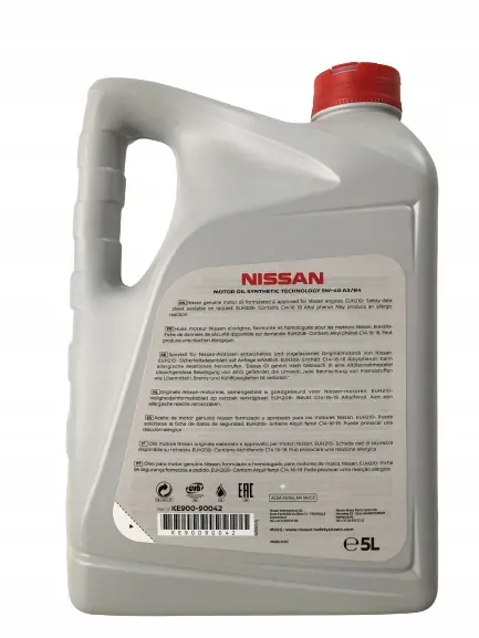 Motorolje 5W-40 Nissan Motor Oil FS A3 / B4 - 5L – bilde 5