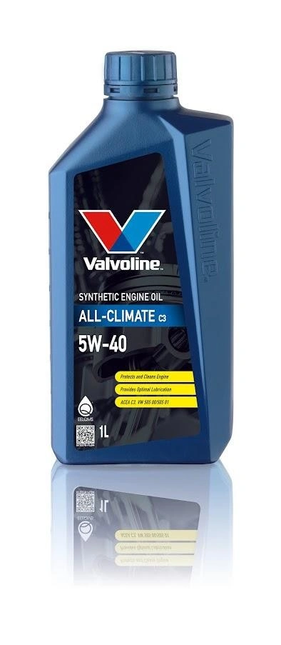 Motorolje 5W-40 Valvoline All Climate C3 │ Diesel Full Sysnthetic Engine Oil - 1L Image 2