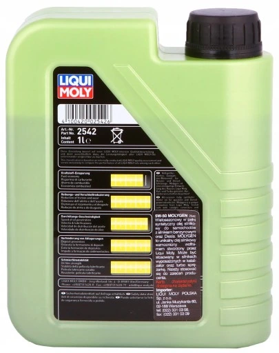 Motorolje 5W-50 Liqui Moly Molygen New Generation │ Fully Synthetic Engine Oil - 1L – bilde 2