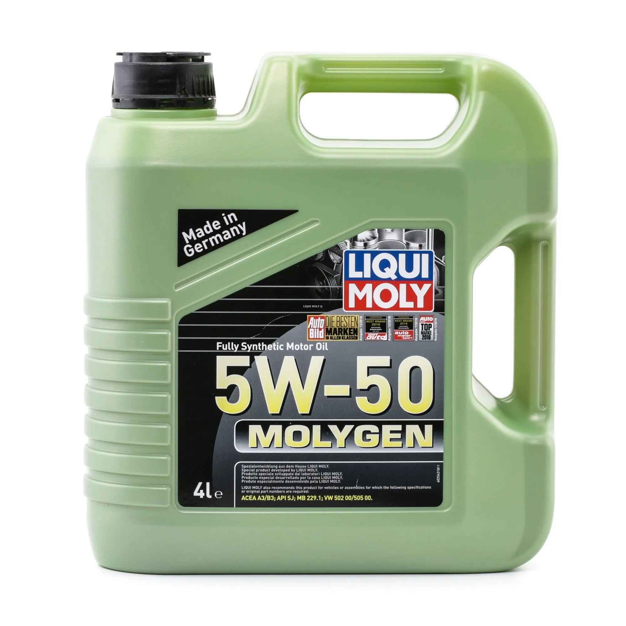 Motorolje 5W-50 Liqui Moly Molygen New Generation │ Fully Synthetic Engine Oil - 4L