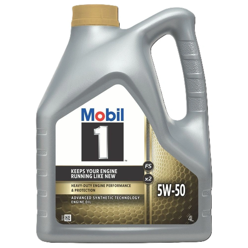 Motorolje 5W-50 Mobil 1 FS X2 │ Full Synthetic Engine Oil - 4L