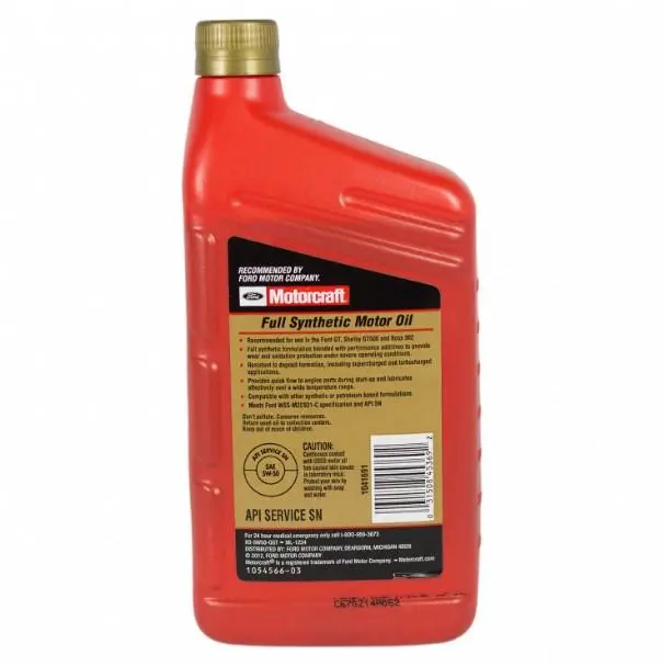 Motorolje 5W-50 Motorcraft Full Synthetic Motor Oil - 1L Image 3