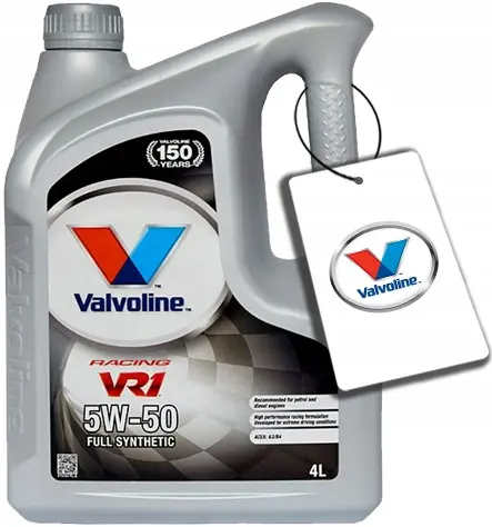 Motorolje 5W-50 Valvoline VR1 Racing │ Premium Fully Synthetic Engine Oil  - 4L